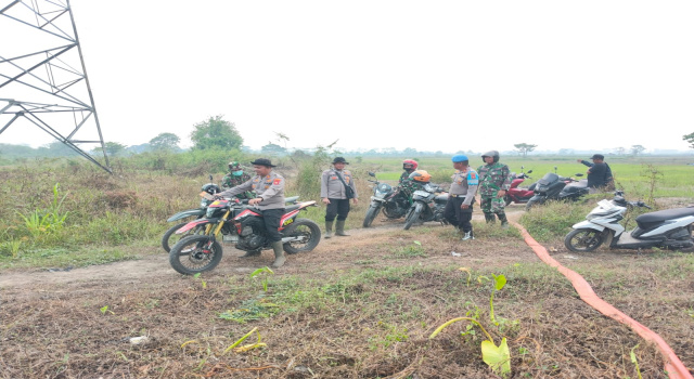 Hotspot Karhutla di OKI Turun Jadi 48 Titik, Polres OKI Tak Kendurkan Pencegahan