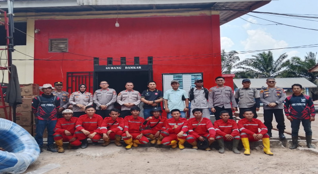 Serdik Sespimmen Polri Cek Karhutla di OKI, Pantau Hotspot hingga Edukasi Warga