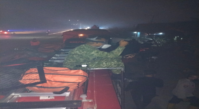 Dandim 0402/OKI Turun Langsung Pimpin Penanganan Karhutla di Pemulutan