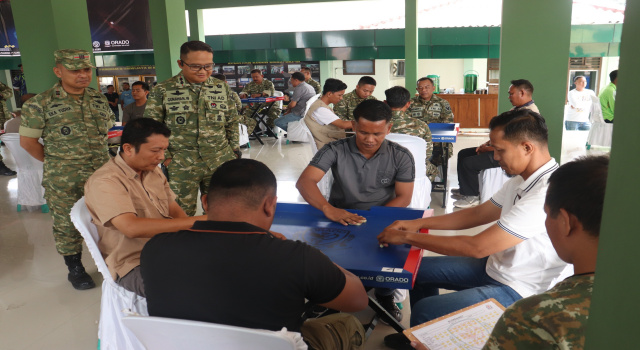 Semarak HUT ke-81 TNI, Kodim 0402/OKI Buka Turnamen Orado 101 Panglima TNI