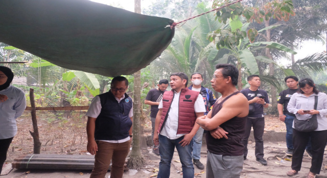 Polres OKI dan BNNK Tertibkan Kampung Narkoba di Serigeni, Dua Orang Diamankan