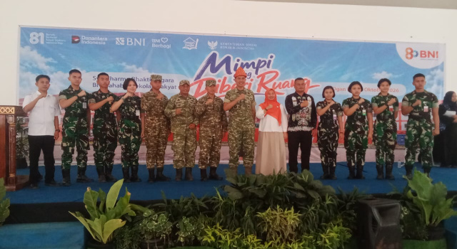 Kunjungi Sekolah Rakyat di Ogan Ilir, Marsma TNI Yulianto Hadi Berikan Motivasi kepada 368 Siswa